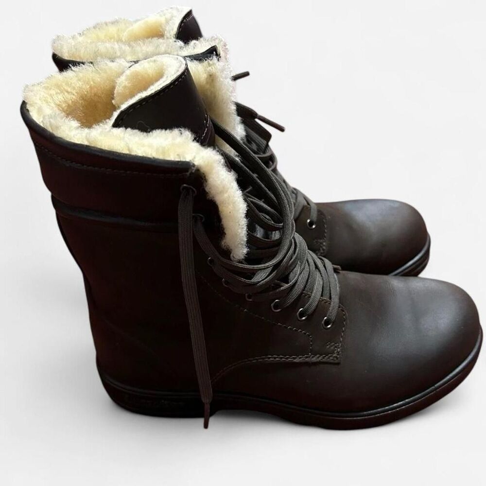 Blundstone Unisex Brown Boots Shearling Lined Mens 7 Women’s 9